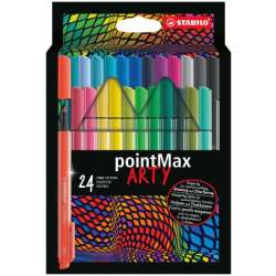 Cienkopis STABILO pointMAX etui kartonowe 24 szt. ARTY (488/24-2-20) - 1