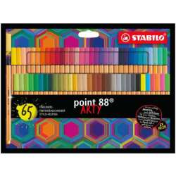Cienkopis STABILO point 88 pudełko kartonowe 65 szt. ARTY (8865-21-20) - 1