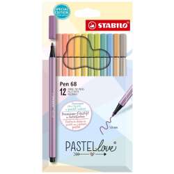 Flamaster Pen 68 pastellove 12szt - 1