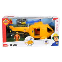 Strażak Sam Helikopter Wallaby 2 z figurką Simba (109251002038) - 1