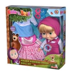 PROMO Masza Lalka z sukienkami i melodią 30cm Masza i Niedźwiedź Simba (109301082) - 1