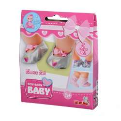 Zestaw bucików dla lalki New Born Baby (GXP-814076) - 1