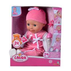 Lalka bobas Laura gaworząca, 38 cm (GXP-840744) - 1