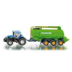 SIKU 1860 TRAKTOR Z PRZYCZEPĄ CYSTERNĄ (GXP-528220) - 6