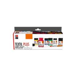 Farby do tkanin Textile plus starter 15ml 6 kol.