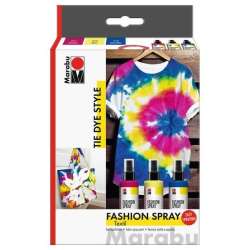 Farby do tkanin w spreju Tie Dye 4el