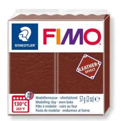 Masa Fimo Leather effect 57g orzechowy