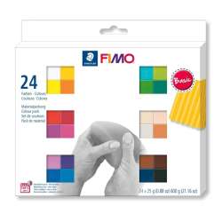 Fimo Soft 24x25g kolory Basic