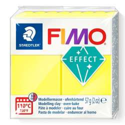 Masa termoutwardzalna Fimo 57g neon żółty - 1