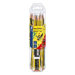 Ołówek Noris 12szt HB + gumka + temperówka