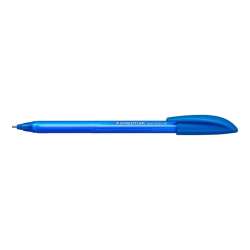 Długopis jednorazowy trójkątny niebieski (10szt) - 1