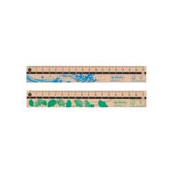 Linijka drewniana 17cm Greenline - 1