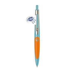 Długopis My.Pen turkus/pomarańczowy luz