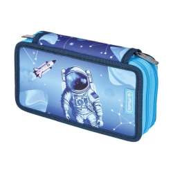 Piórnik podwójny z wyposażeniem Cosmis Explorer - 1