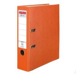 Segregator A4 8cm PP pomarańczowy Q file (0011178944) - 1