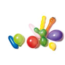 Balony lateksowe różne kształty i kolory 20 szt (6470) - 1