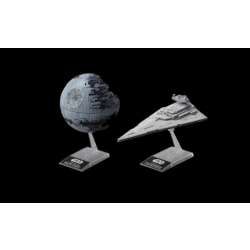 Model plastikowy Star Wars Gwiazda Śmierci i Krążownik Imperium 1/14500 (GXP-736709)