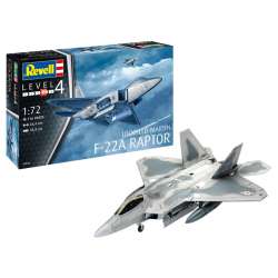 Model do sklejania 1:48 03858 Lockheed Martin F-22A Raptor (REV-03858)
