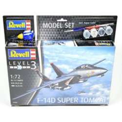 Model samolotu do sklejania F-14D Super Tomcat 1:72 (farby + klej) (REV-63960) - 1