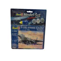 Model samolotu do sklejania F-15E Strike Eagle 1:144 (farby + klej) (REV-63972) - 1