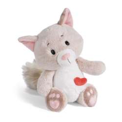 NICI 49407 Maskotka pluszowa Kot fluffy 25cm siedzący (49407 NICI) - 1