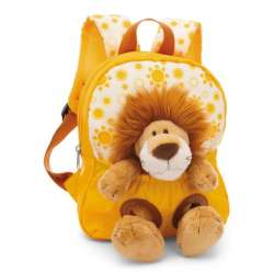 NICI 49850 Plecak 21x26cm żółty + maskotka Lew 25cm (49850 NICI) - 1