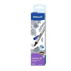 Cienkopis Fineliner 96 0,4mm niebieski (10szt)