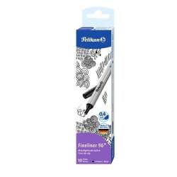 Cienkopis Fineliner 96 0,4mm czarny (10szt)