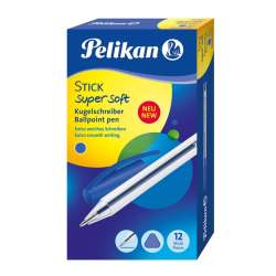 Długopis Stick super soft K86 niebieski (12szt) - 1