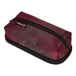 Piórnik kosmetyczka Quattro Twill bordeaux - 1