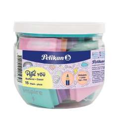 Gumka do ścierania pastel mix (15szt) PELIKAN