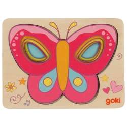 Puzzle warstwowe Motyl - 1