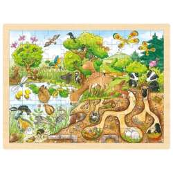 Drewniane puzzle 96 elem. Natura - 1