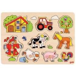 Puzzle z uchwytami Farma - 1