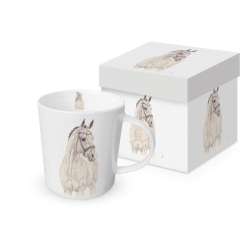 Kubek porcelanowy Koń 350ml - 1