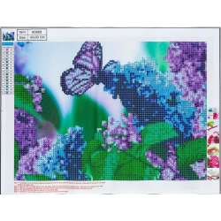 Diamentowa mozaika 5D - Butterfly 30x40 80889 - 1