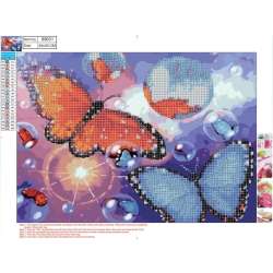 Mozaika diamentowa 5D 30x40cm Butterflies 89631 - 1