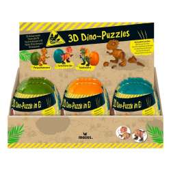 Dino Puzzle 3D w Jajku MIX - 1