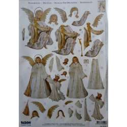 Arkusz do techniki 3D sztancowany 29,7x21cm