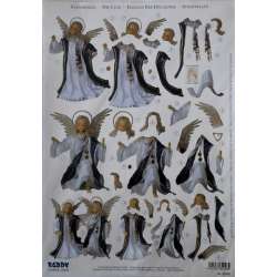 Arkusz do techniki 3D sztancowany 29,7x21cm