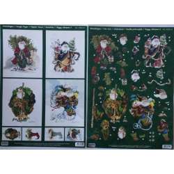 Zestaw 2 arkuszy A4 3D sztancowane