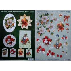 Zestaw 2 arkuszy A4 3D sztancowane