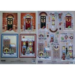 Zestaw 2 arkuszy A4 3D sztancowane format