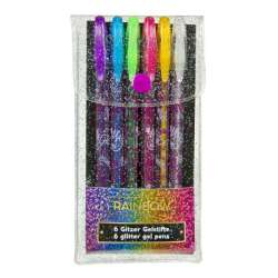 Długopisy żelowe Rainbow High 6szt Simba (1411RHOF0197) - 1