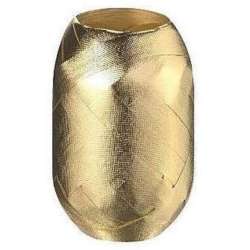 Wstążka kłębuszek 20m/5mm metallic złota - 1