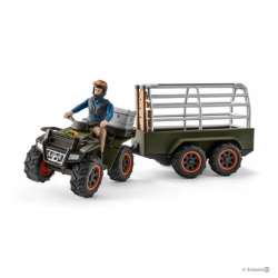 Schleich 42351 Kład z przyczepą i strażakiem (SLH 42351) - 1