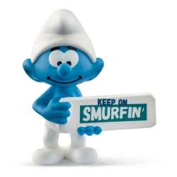 Schleich 20843 Smerf z napisem Keep On Smurfin' (SLH 20843)