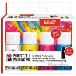 Farby Pouring Mix Galaxy 60ml 4 kolory