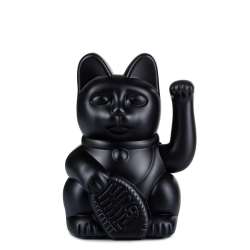 Kot szczęścia czarny 15cm - 1