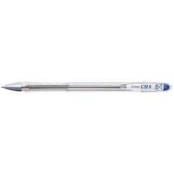 Długopis żelowy CH6 0,7mm niebieski (12szt) - 1